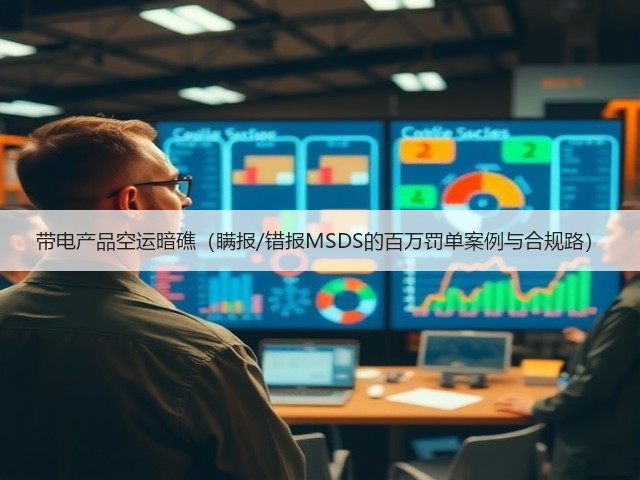 带电产品空运暗礁(瞒报/错报MSDS的百万罚单案例与合规路)(图2) 带电产品空运暗礁(瞒报/错报MSDS的百万罚单案例与合规路)(图2)
