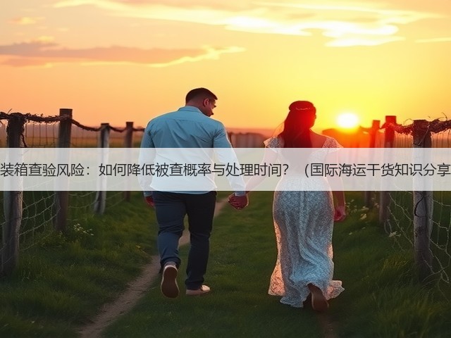 集装箱查验风险:如何降低被查概率与处理时间?(国际海运干货知识分享)(图1) 集装箱查验风险:如何降低被查概率与处理时间?(国际海运干货知识分享)(图1)