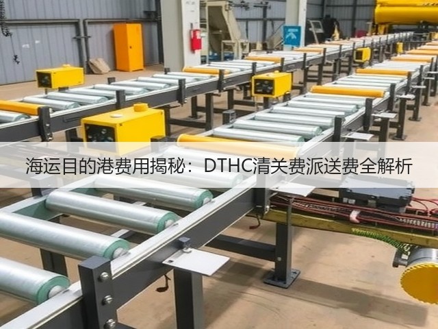 海运目的港费用揭秘:DTHC清关费派送费全解析(图3) 海运目的港费用揭秘:DTHC清关费派送费全解析(图3)