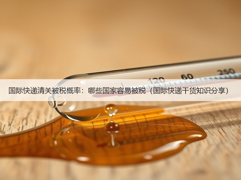 国际快递清关被税概率：哪些国家容易被税（国际快递干货知识分享）