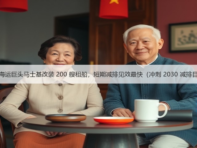 国际海运巨头马士基改装 200 艘租船，短期减排见效最快（冲刺 2030 减排目标）(图2)