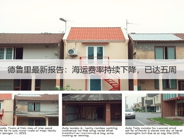 德鲁里最新报告：海运费率持续下降，已达五周(图2)