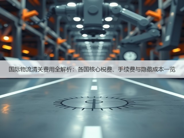 国际物流清关费用全解析:各国核心税费、手续费与隐藏成本一览(图1) 国际物流清关费用全解析:各国核心税费、手续费与隐藏成本一览(图1)