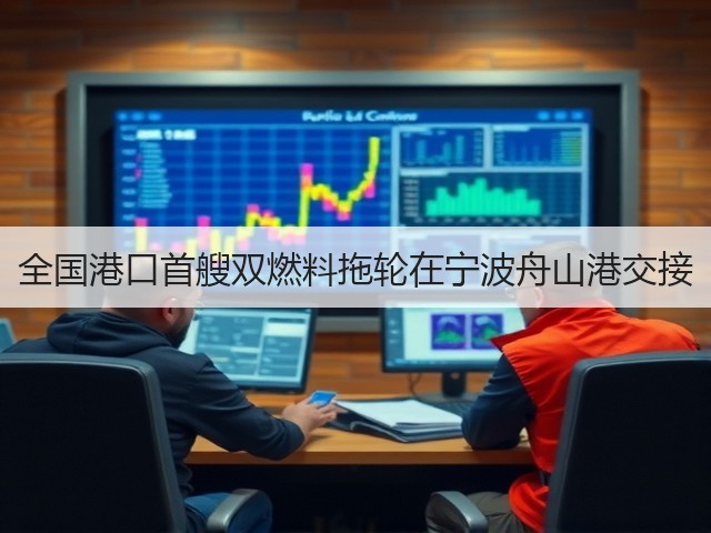 全国港口首艘双燃料拖轮在宁波舟山港交接(图3)