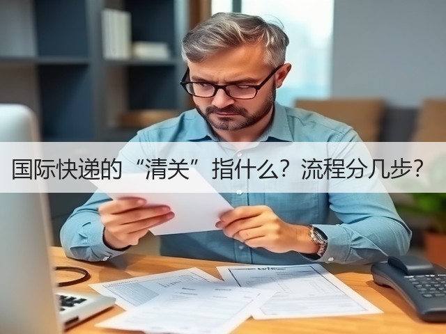 国际快递的“清关”指什么?流程分几步?(图3) 国际快递的“清关”指什么?流程分几步?(图3)