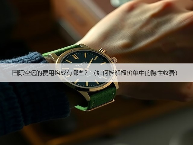 国际空运的费用构成有哪些？（如何拆解报价单中的隐性收费）(图3)