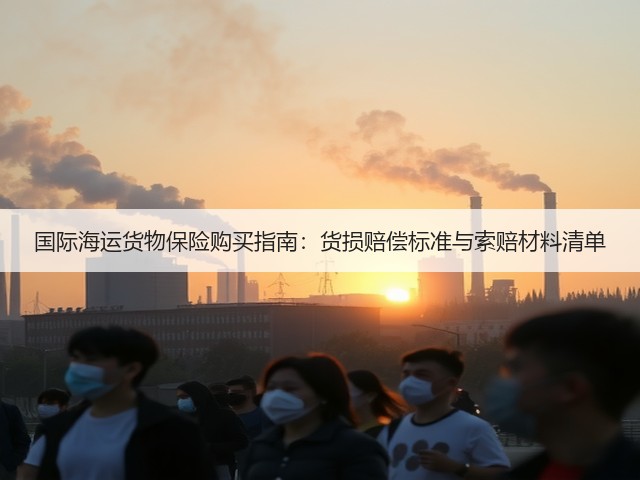 国际海运货物保险购买指南:货损赔偿标准与索赔材料清单(图1) 国际海运货物保险购买指南:货损赔偿标准与索赔材料清单(图1)