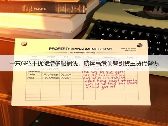 中东GPS干扰激增多船搁浅,航运高危预警引货主货代警惕(图1) 中东GPS干扰激增多船搁浅,航运高危预警引货主货代警惕(图1)