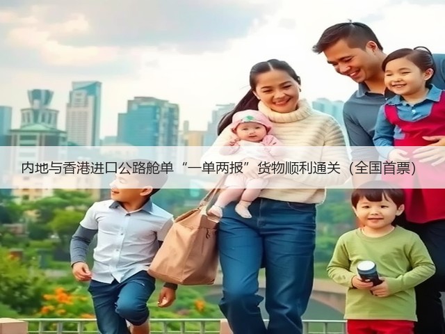 内地与香港进口公路舱单“一单两报”货物顺利通关(全国首票)(图2) 内地与香港进口公路舱单“一单两报”货物顺利通关(全国首票)(图2)