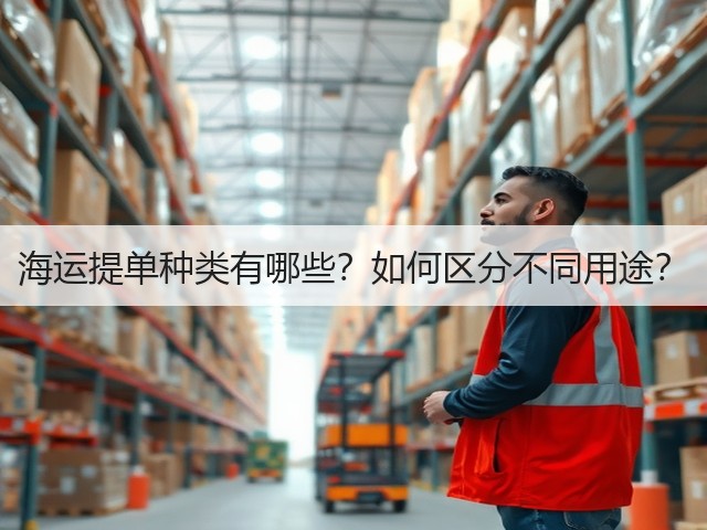 海运提单种类有哪些？如何区分不同用途？(图3)