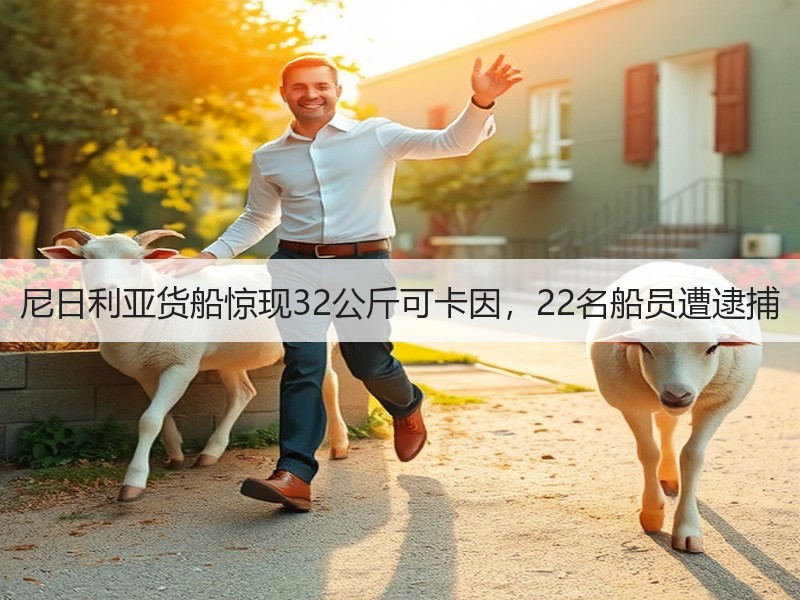 尼日利亚货船惊现32公斤可卡因,22名船员遭逮捕 尼日利亚货船惊现32公斤可卡因,22名船员遭逮捕