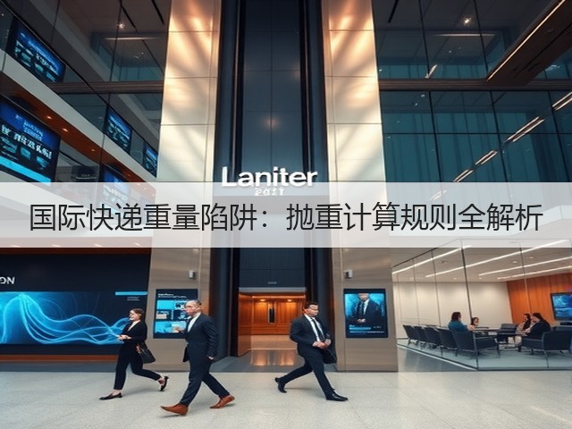 国际快递重量陷阱：抛重计算规则全解析(图2)