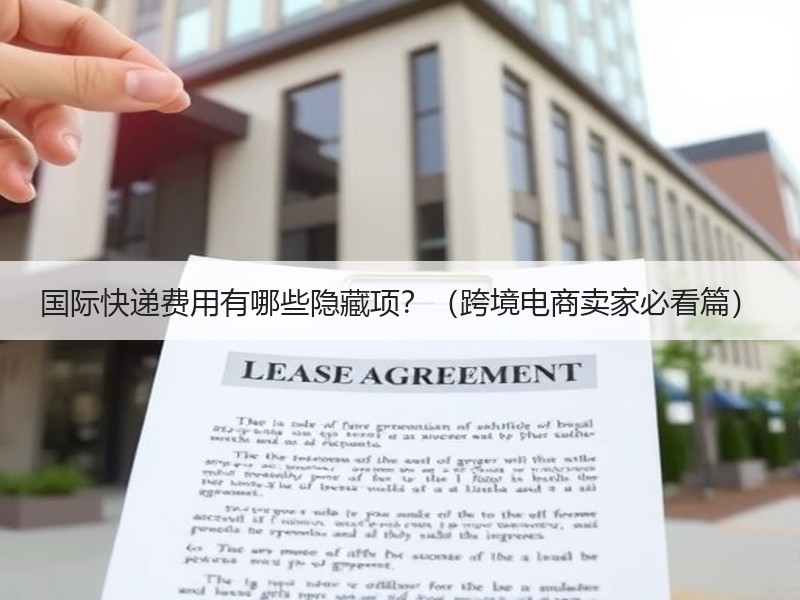 国际快递费用有哪些隐藏项？（跨境电商卖家必看篇）