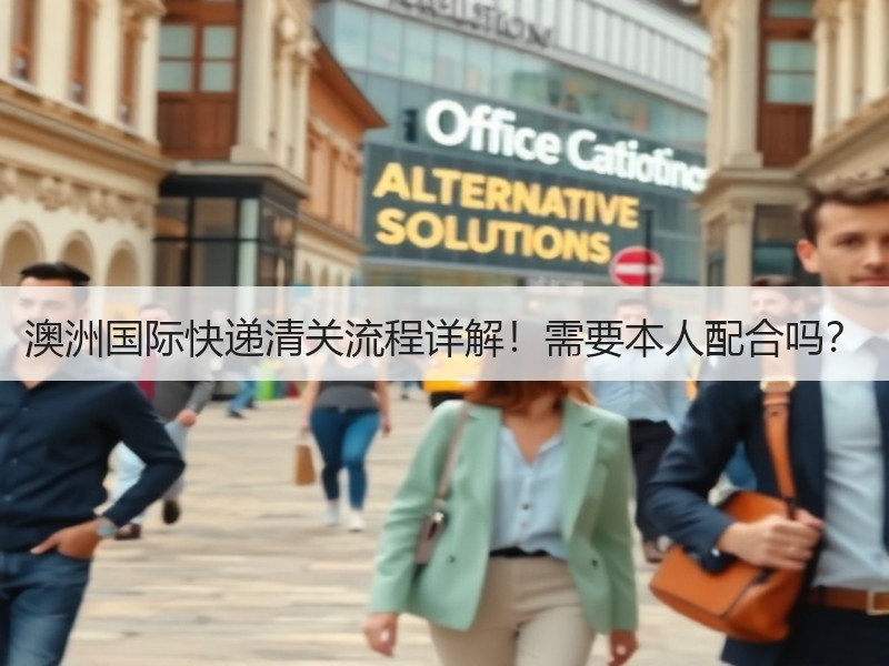 澳洲国际快递清关流程详解！需要本人配合吗？