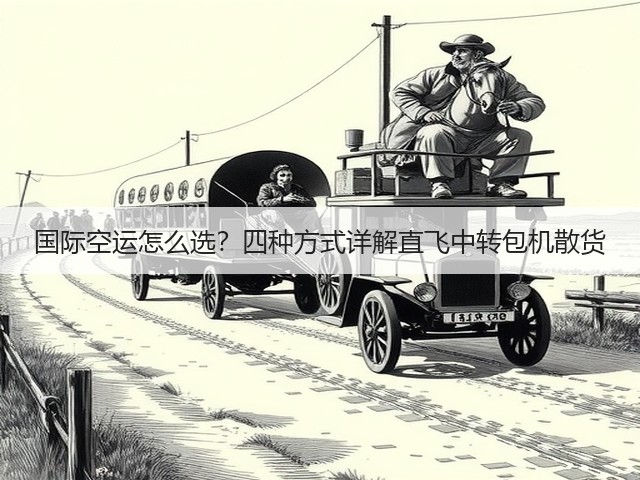 国际空运怎么选？四种方式详解直飞中转包机散货(图1)