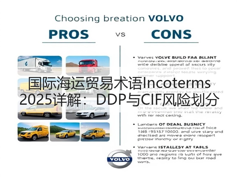 国际海运贸易术语Incoterms 2025详解：DDP与CIF风险划分