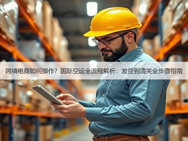跨境电商如何操作？国际空运全流程解析：发货到清关全步骤指南