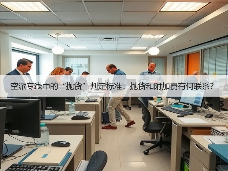 空派专线中的“抛货”判定标准：抛货和附加费有何联系？