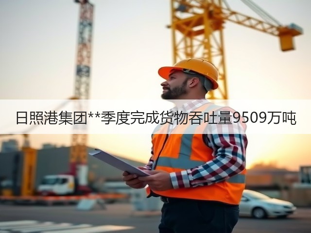 日照港集团**季度完成货物吞吐量9509万吨(图2) 日照港集团**季度完成货物吞吐量9509万吨(图2)