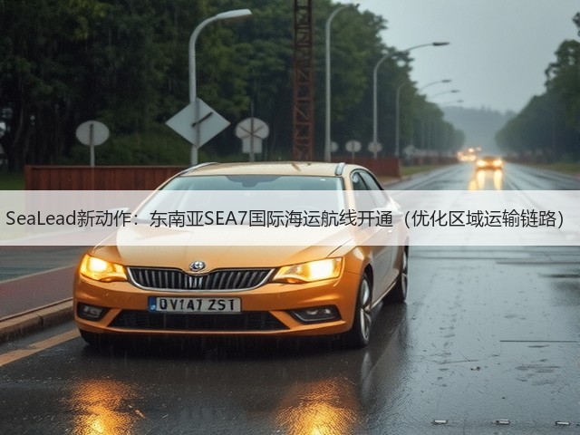 SeaLead新动作：东南亚SEA7国际海运航线开通（优化区域运输链路）(图3)