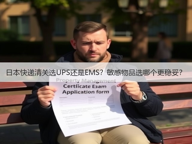 日本快递清关选UPS还是EMS？敏感物品选哪个更稳妥？(图1)