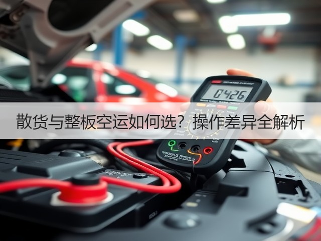 散货与整板空运如何选？操作差异全解析(图3)
