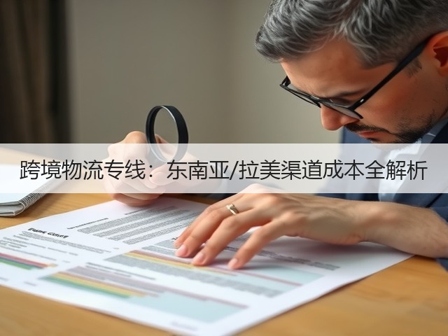 跨境物流专线：东南亚/拉美渠道成本全解析(图1)