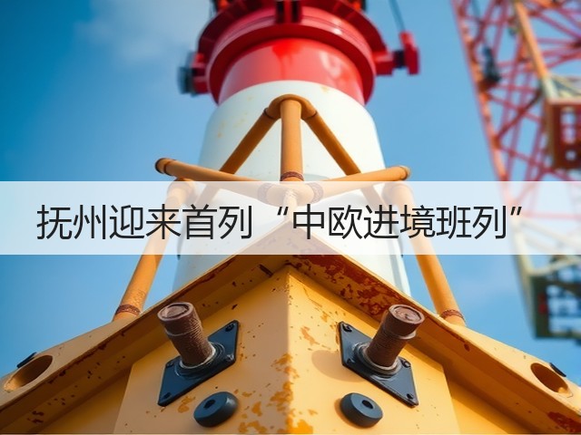 抚州迎来首列“中欧进境班列”(图1) 抚州迎来首列“中欧进境班列”(图1)