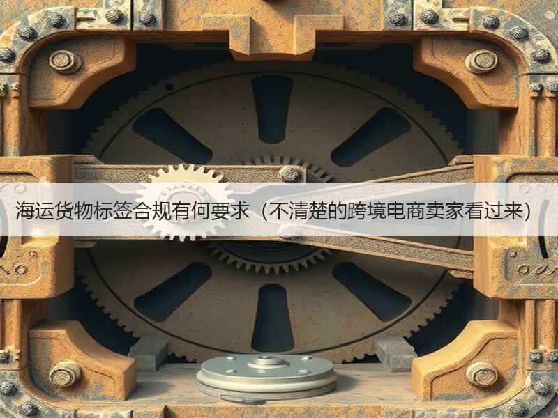 海运货物标签合规有何要求（不清楚的跨境电商卖家看过来）