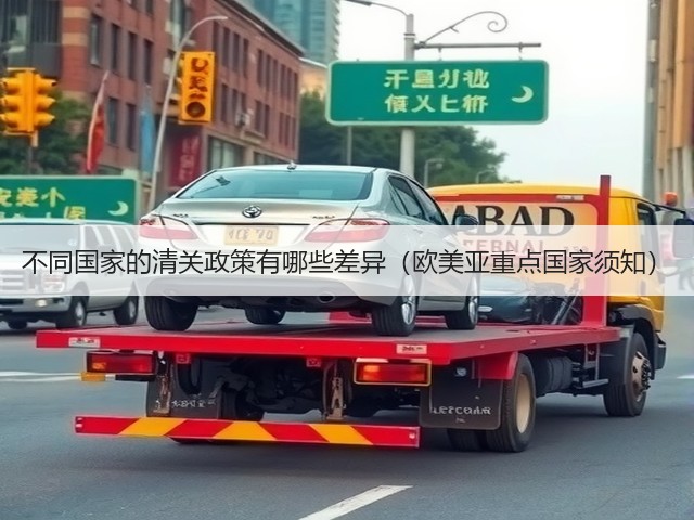 不同国家的清关政策有哪些差异(欧美亚重点国家须知)(图3) 不同国家的清关政策有哪些差异(欧美亚重点国家须知)(图3)
