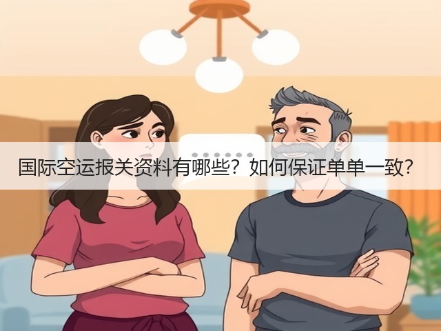 国际空运报关资料有哪些?如何保证单单一致?(图3) 国际空运报关资料有哪些?如何保证单单一致?(图3)