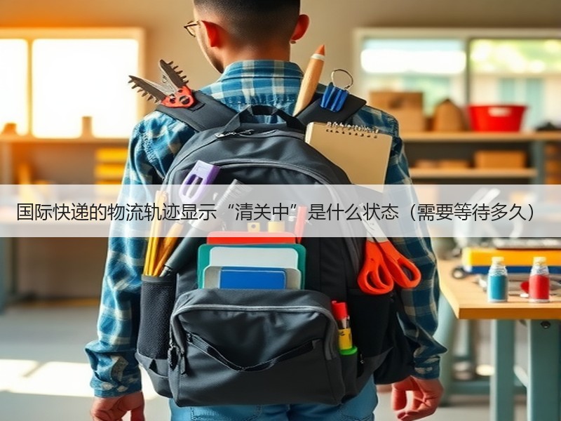 国际快递的物流轨迹显示“清关中”是什么状态（需要等待多久）