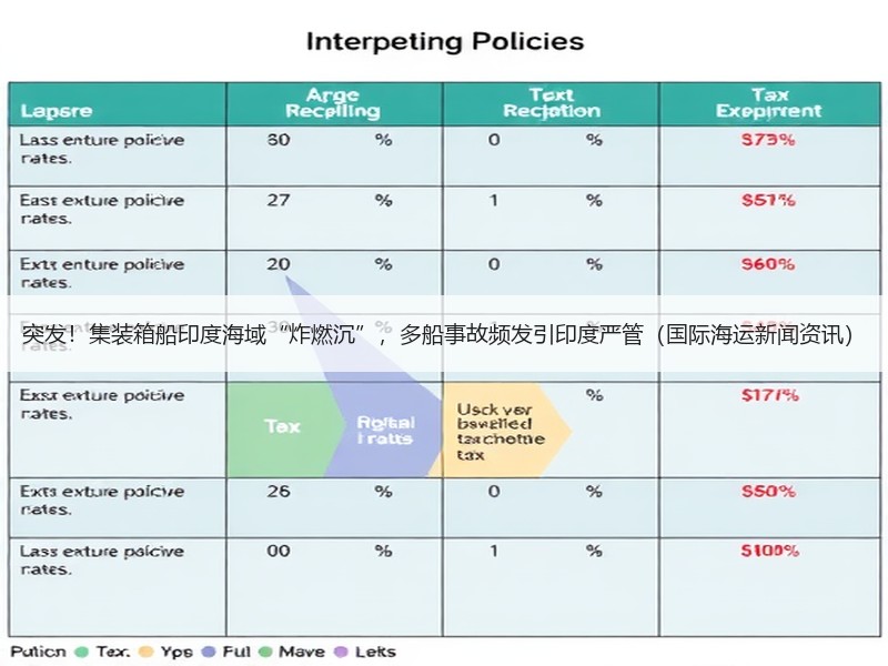 突发！集装箱船印度海域“炸燃沉”，多船事故频发引印度严管（国际海运新闻资讯）