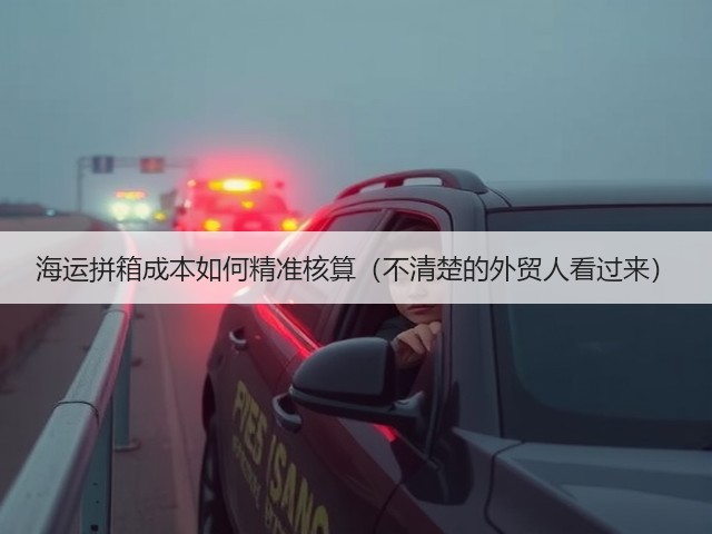 海运拼箱成本如何精准核算(不清楚的外贸人看过来)(图1) 海运拼箱成本如何精准核算(不清楚的外贸人看过来)(图1)