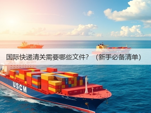国际快递清关需要哪些文件?(新手必备清单)(图2) 国际快递清关需要哪些文件?(新手必备清单)(图2)