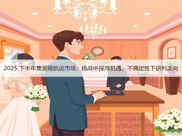 2025 下半年集装箱航运市场:挑战中探寻机遇,不确定性下研判走向(图1) 2025 下半年集装箱航运市场:挑战中探寻机遇,不确定性下研判走向(图1)