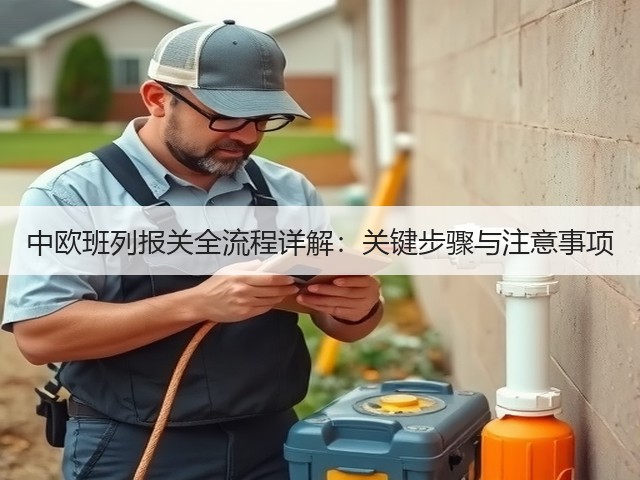 中欧班列报关全流程详解：关键步骤与注意事项(图2)