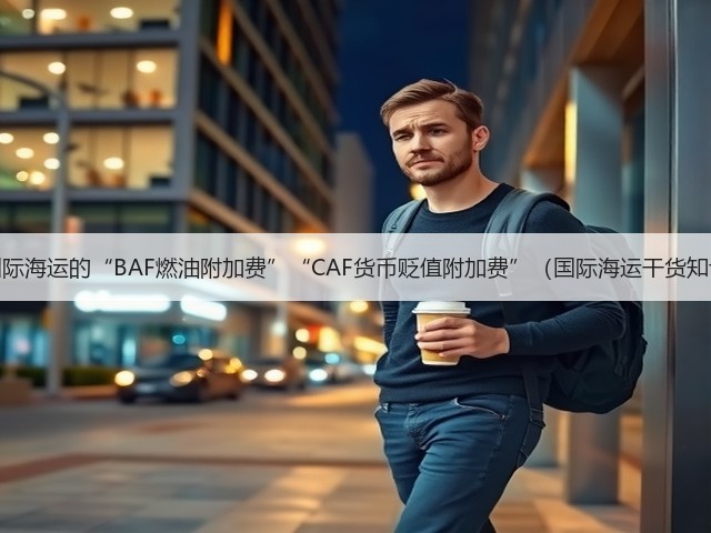 什么是国际海运的“BAF燃油附加费”“CAF货币贬值附加费”(国际海运干货知识分享)(图1) 什么是国际海运的“BAF燃油附加费”“CAF货币贬值附加费”(国际海运干货知识分享)(图1)