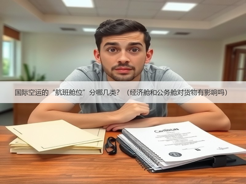 国际空运的“航班舱位”分哪几类？（经济舱和公务舱对货物有影响吗）