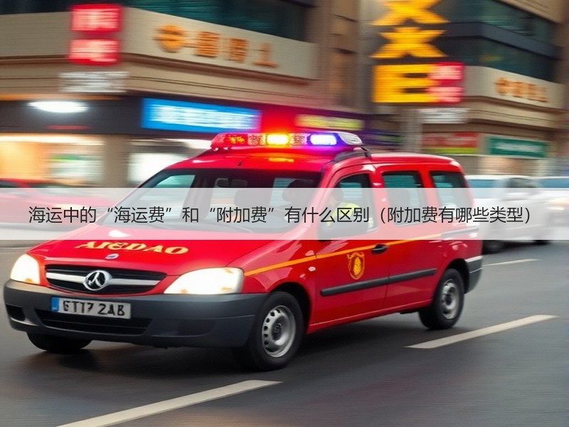 海运中的“海运费”和“附加费”有什么区别（附加费有哪些类型）
