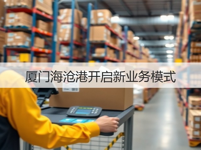 厦门海沧港开启新业务模式(图2)