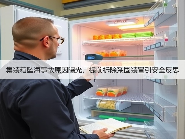 集装箱坠海事故原因曝光,提前拆除系固装置引安全反思(图2) 集装箱坠海事故原因曝光,提前拆除系固装置引安全反思(图2)