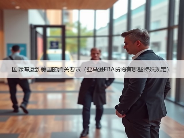 国际海运到美国的清关要求(亚马逊FBA货物有哪些特殊规定)(图3) 国际海运到美国的清关要求(亚马逊FBA货物有哪些特殊规定)(图3)