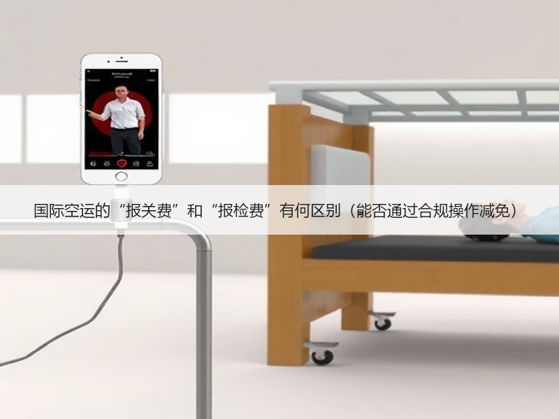 国际空运的“报关费”和“报检费”有何区别（能否通过合规操作减免）