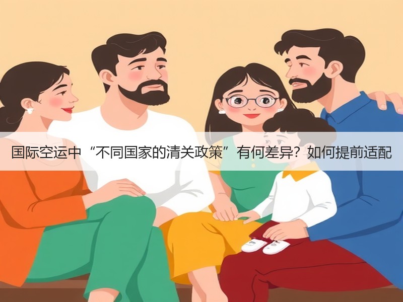 国际空运中“不同国家的清关政策”有何差异？如何提前适配