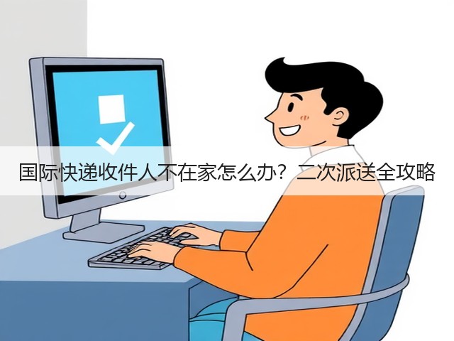 国际快递收件人不在家怎么办？二次派送全攻略(图1)