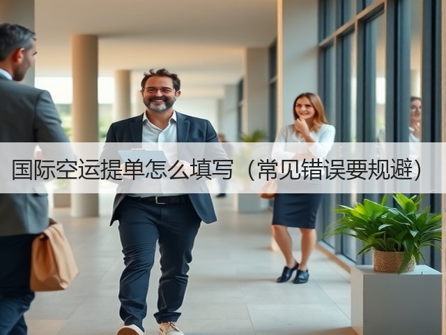 国际空运提单怎么填写(常见错误要规避)(图3) 国际空运提单怎么填写(常见错误要规避)(图3)