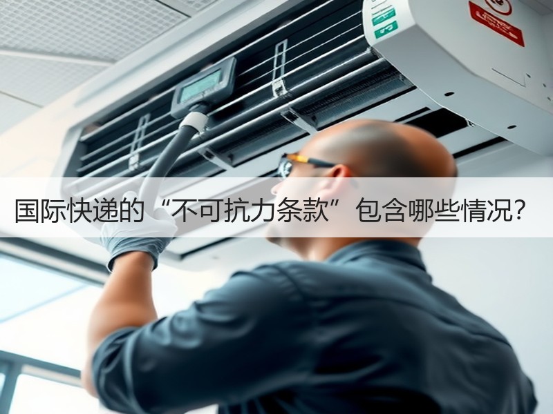 国际快递的“不可抗力条款”包含哪些情况？