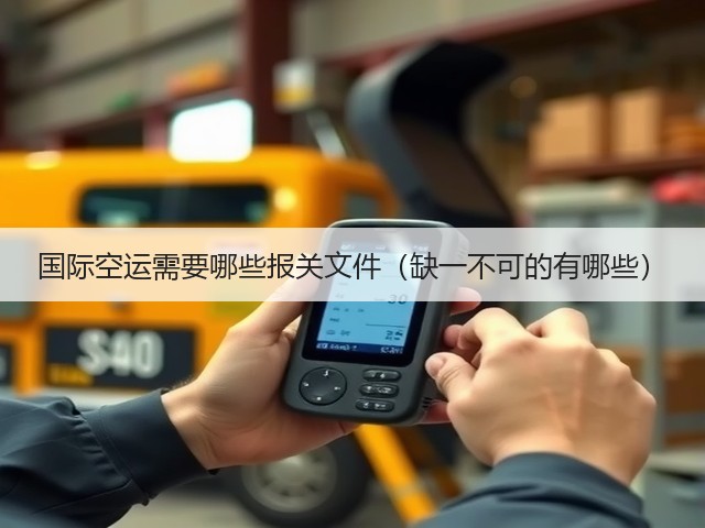 国际空运需要哪些报关文件(缺一不可的有哪些)(图3) 国际空运需要哪些报关文件(缺一不可的有哪些)(图3)