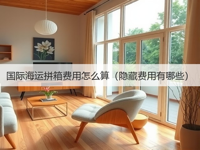 国际海运拼箱费用怎么算（隐藏费用有哪些）(图1)